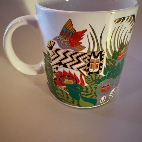 Vintage Laurel Burch Jungle Animal Mug - Picture 8 of 9